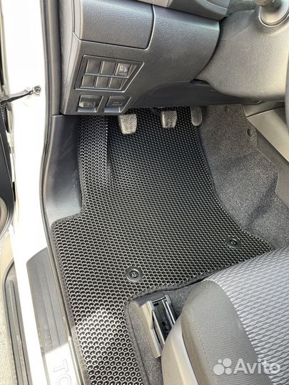 EVA эва ева коврики toyota hilux/ fortuner 2015+