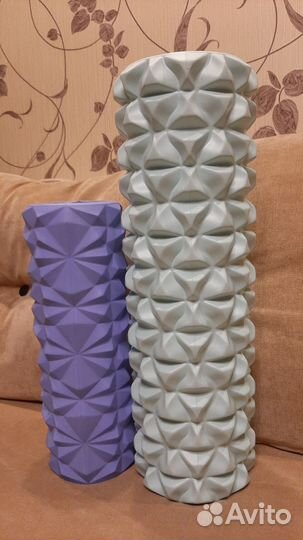 Набор фитнес-роликов массажных 33 и 45 см