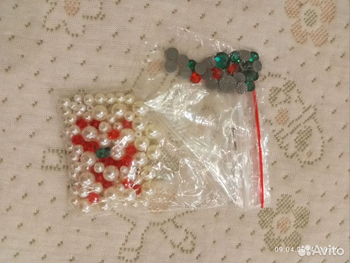 Набор для вышивки бисером Золотые ручки Русская