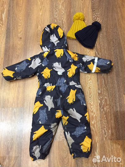 Комбинезон зимний Lassie шапки и обувь