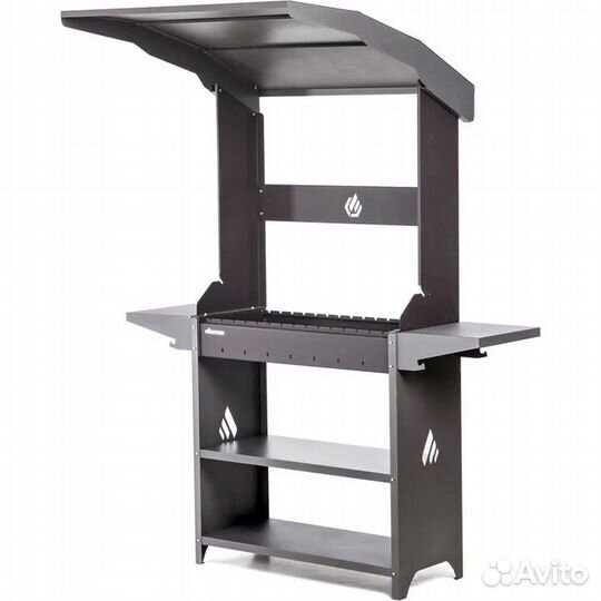 Мангал с крышей новый 