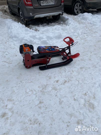 Насадка на снегокат