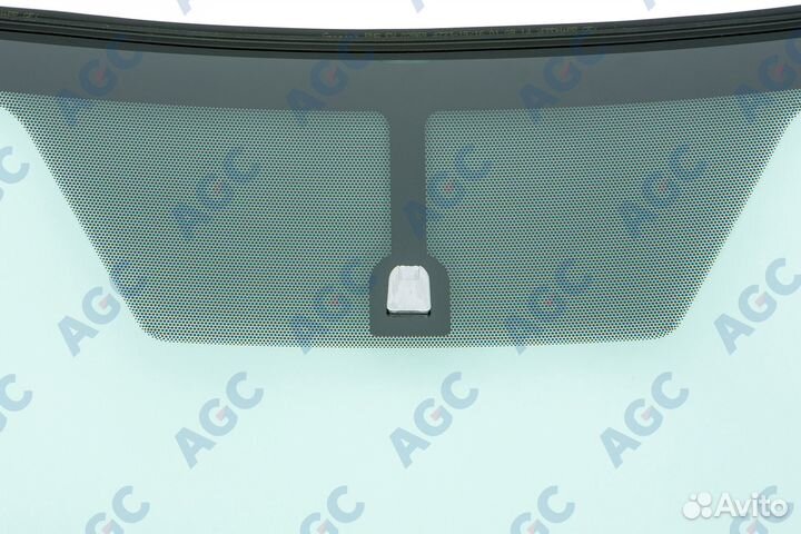 AGC toyota highlander 2007- стекло ветровое зеленое -С обогревом зоны дворников-VIN-допускаемое обор