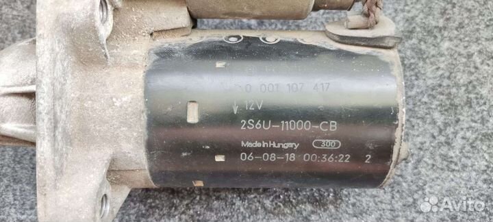 Стартер Ford Fusion CBK 1.4