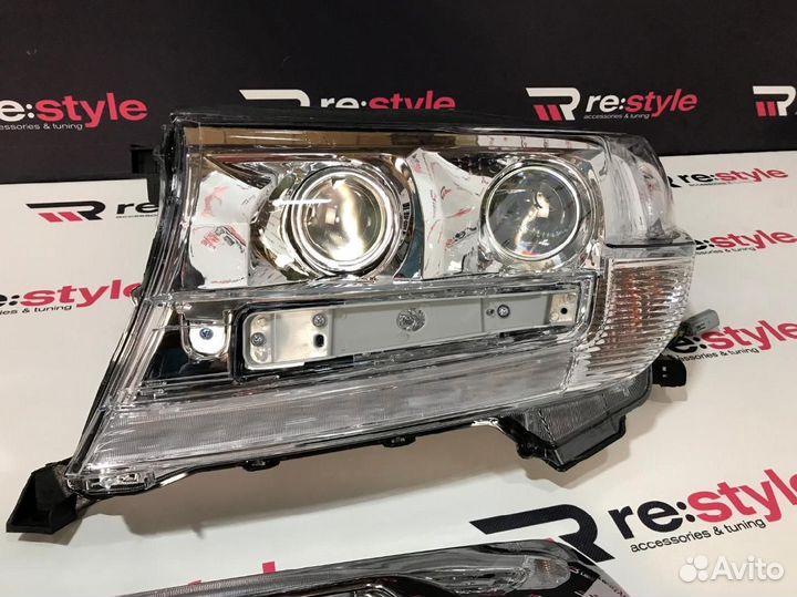 Фары + Решетка Toyota Land Cruiser 200 K2194