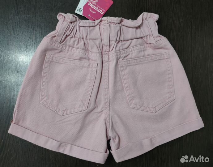 Новые шорты для девочки (110,122 размер)