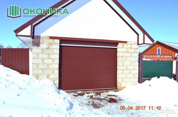 Ворота автоматические секционные