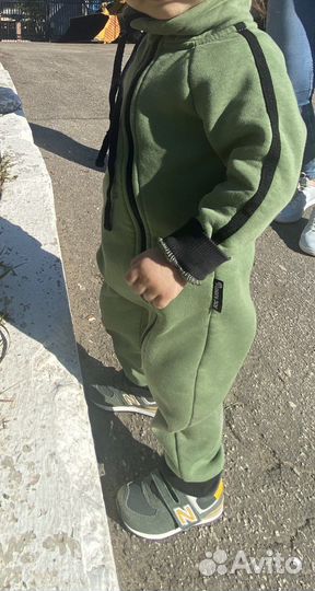 Комбинезон утепленный спортивный 80-86