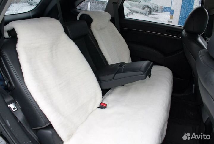 Меховые накидки на сидения натуральная овечья