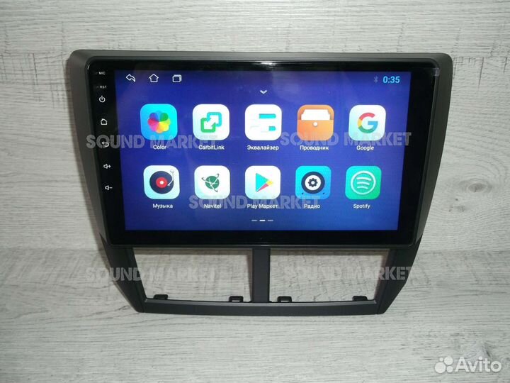 Магнитола Subaru Forester Android GPS WiFi