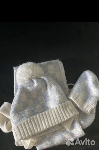 Il trenino шапка, шарфик и варежки