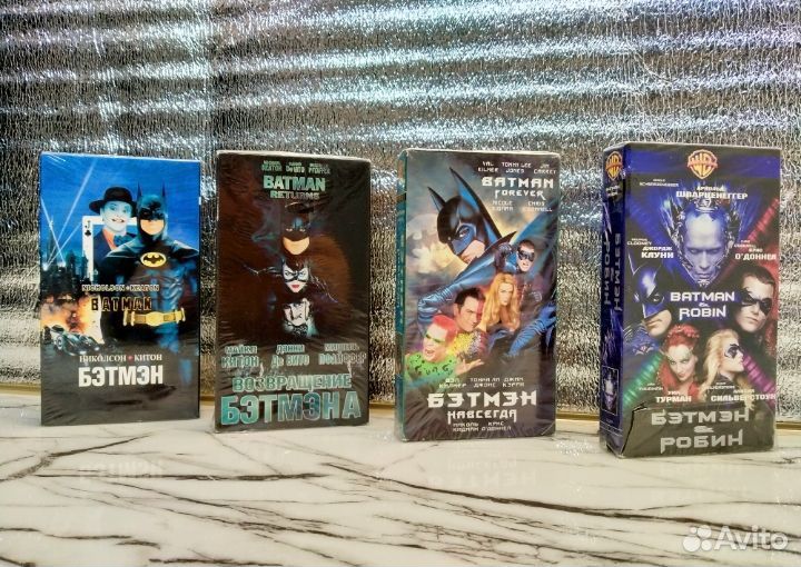 Видеокассеты VHS Varus Video Лицензия Warner Bros