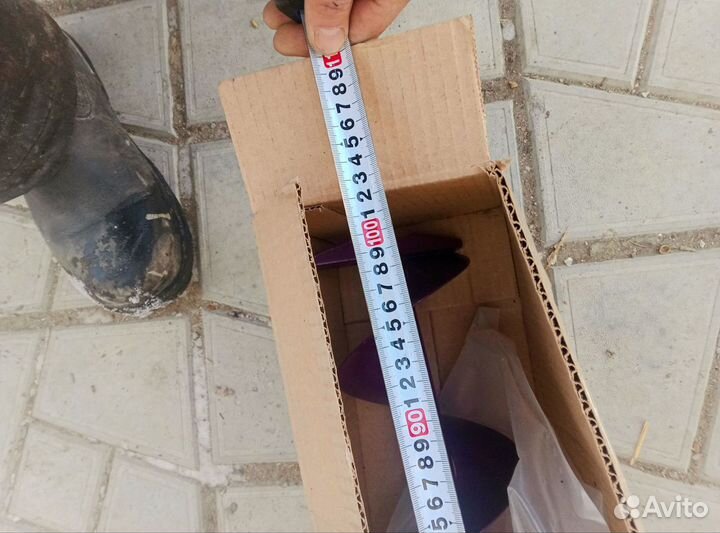 Шнек для ледобура под шуруповерт 130