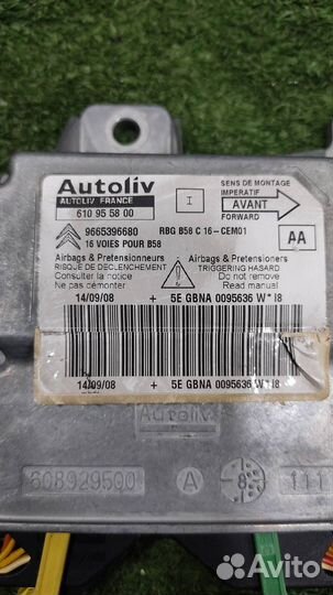 Блок Airbag (SRS) Citroen C4 Grand Picasso 2009