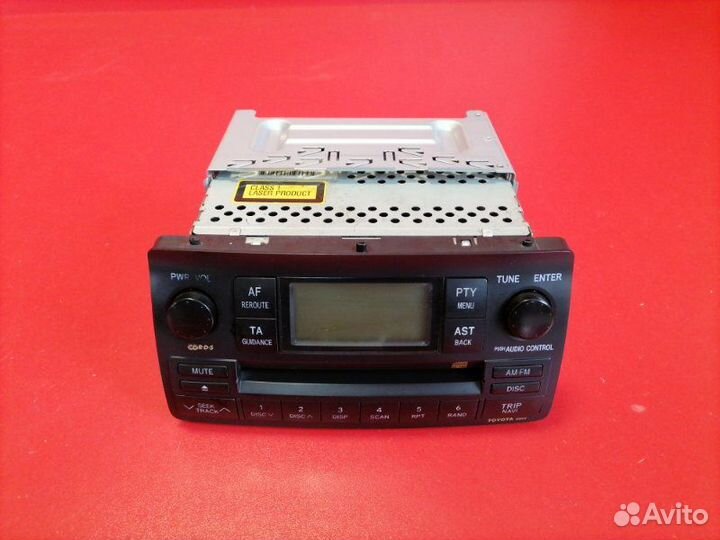 Магнитола Toyota Corolla ZZE121L 3ZZ-FE 2005