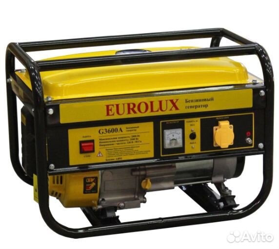 Аренда Электрогенератора G3600A Eurolux