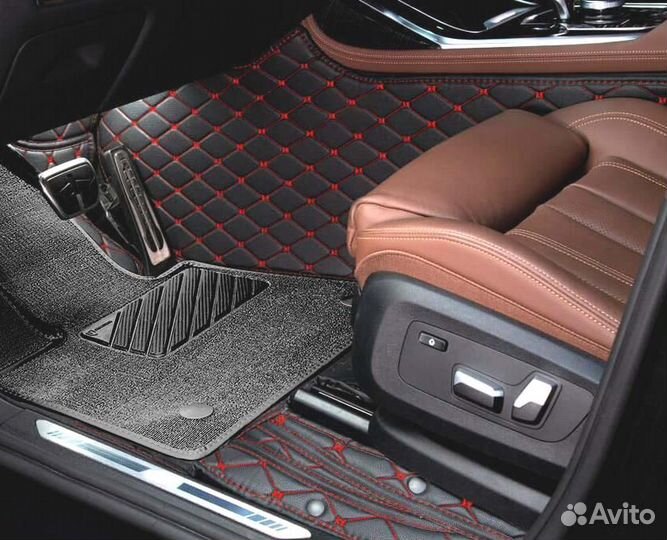 3D Коврики Audi Салон Багажник из Экокожи