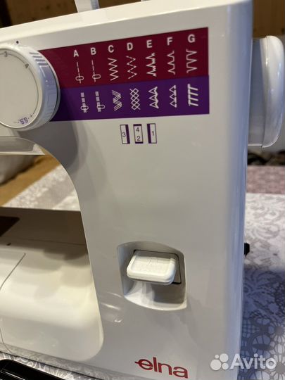 Швейная машина elna 1001
