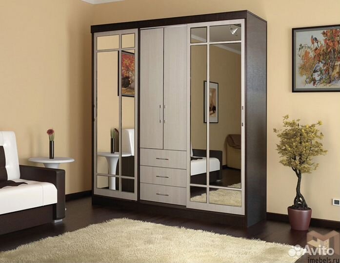 Шкаф-купе с рассрочкой до 2 месяцев