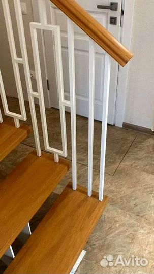 Лестница На заказ На металлокаркасе