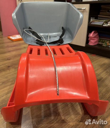 Санки детские пластик