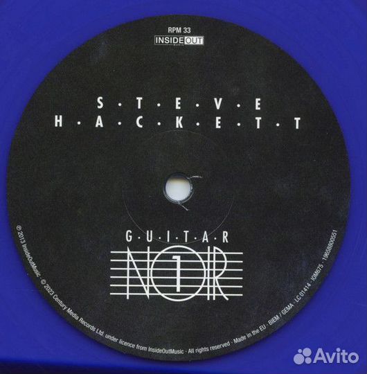 Винил Steve Hackett – Guitar Noir (2LP)