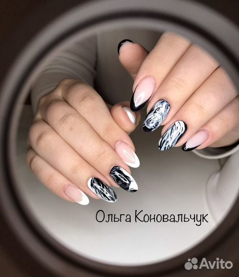 Покрытие, укрепление, наращивание, дизайн ногтей