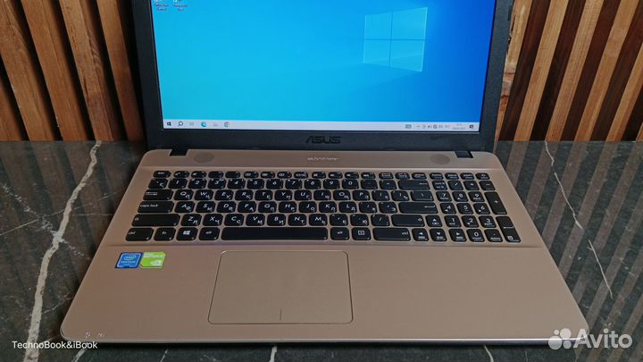 Ноутбук Asus X541N на SSD