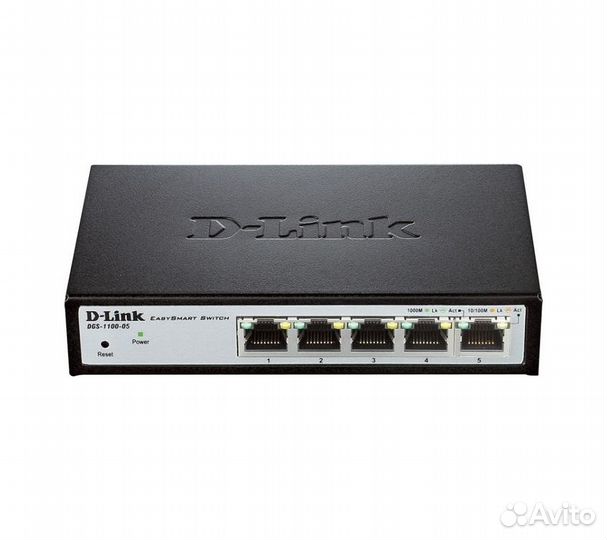 Коммутатор D-Link DGS-1100-05V2/A1A