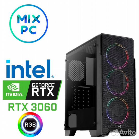 Компьютер i3 13100 + RTX3060
