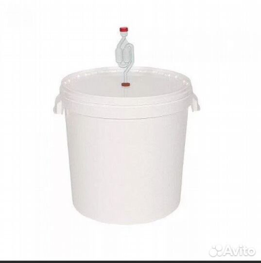 Емкость для брожения 32л+Дрожжи+гидрозатвор