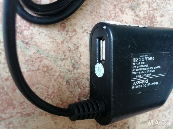 Блок питания для ноутбука от прикуривателя