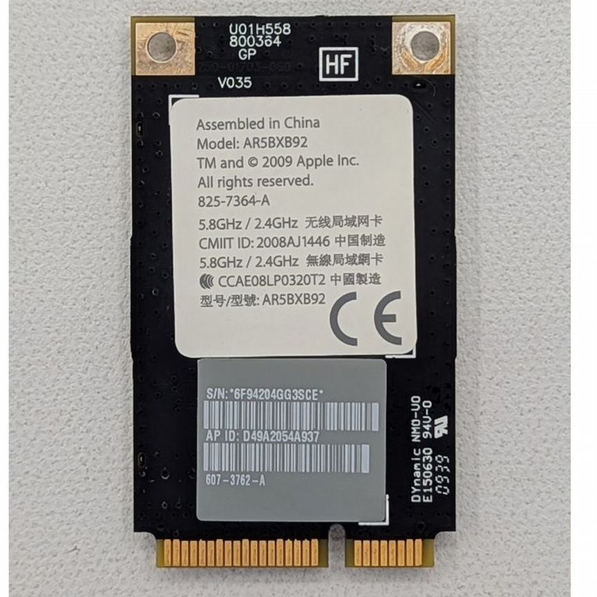 [825-7364-A] Wi-Fi Модуль Apple Imac 27" A1312 2010