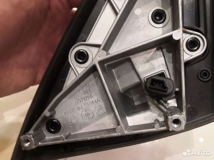 Каркас зеркала R подогрев фотохром камера бмв е70