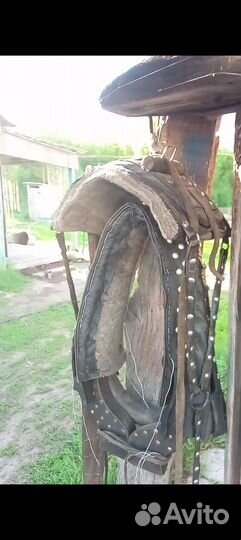 Хомут для лошади и сиделка