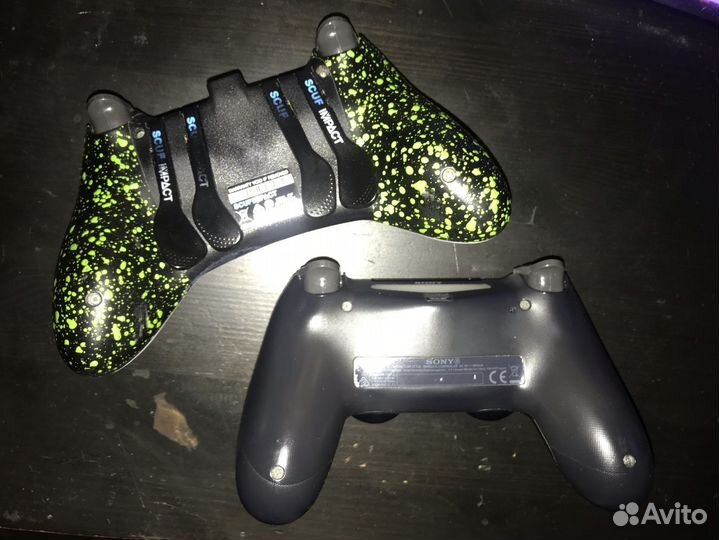 Scuf Impact и Dualshock 4