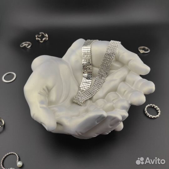 Кашпо Руки Давида подставка для украшений мелочей