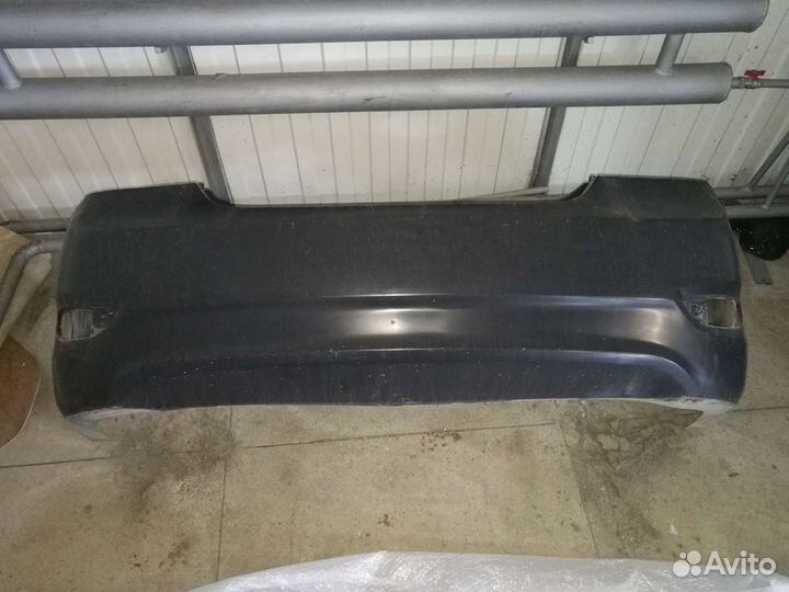 Бампер задний и передний на Хундай Солярис 2011г