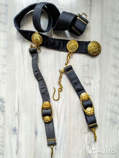 Парадный и повседневный пояс вмф СССР