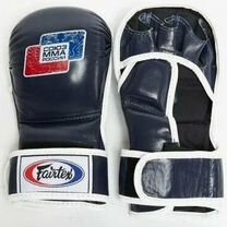 Перчатки для мма Fairtex Союз мма черные (М)