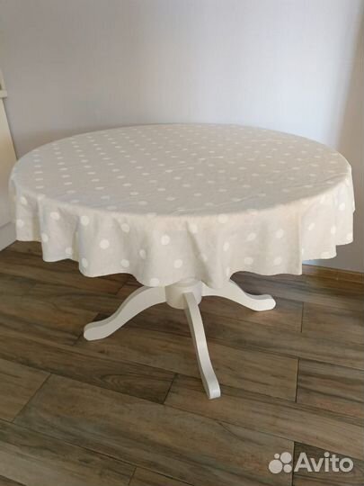 Стол обеденный круглый раздвижной