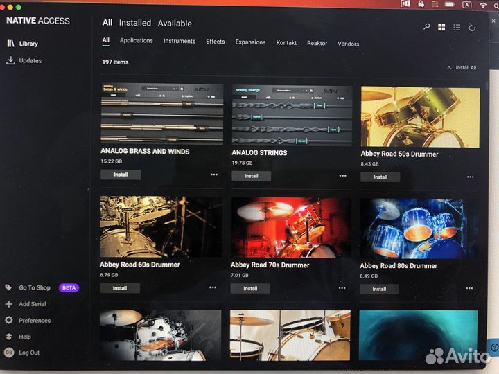 Komplete 13 + Output bundle и другие VST