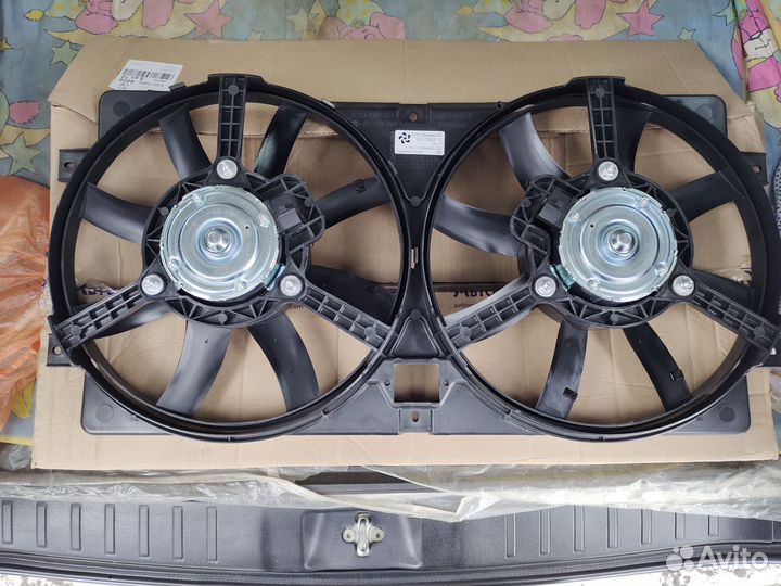 Мотор вентилятора охлаждения Шевроле нива
