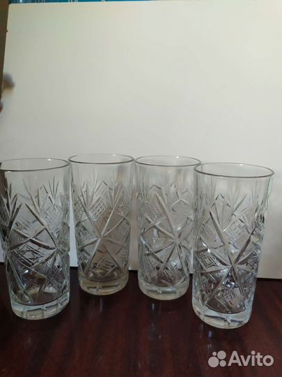 Хрустальные стаканы СССР
