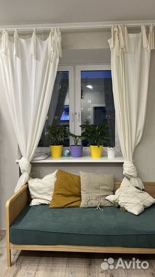 Тахта из дуба и ротанга La redoute