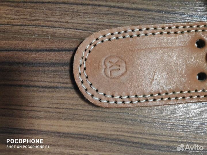 Пояс кожаный тля тяжёлой отлетики