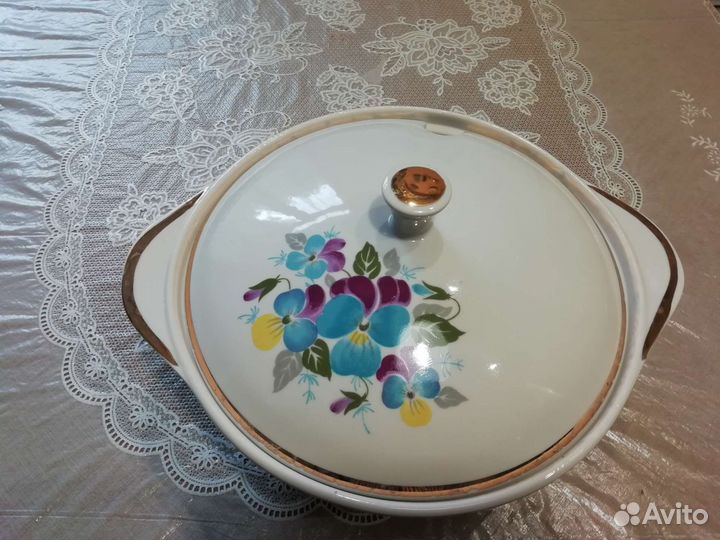 Блюдо фарфор СССР