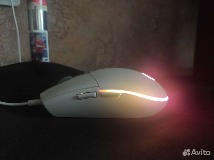 Игровая мышь logitech g102 + коврик