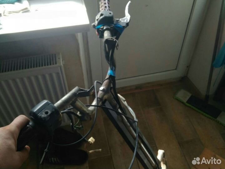 Самодельный самокат с двигателем