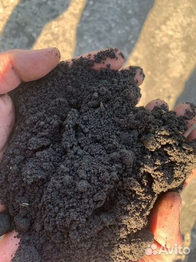 Чернозем в мешках (25 литров)